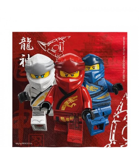 GUARDANAPOS LEGO NINJAGO